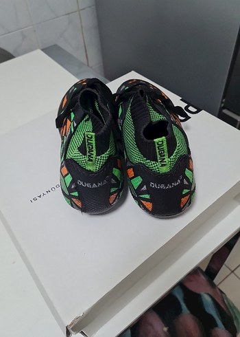 Erkek Çok Renkli Yılan Desenli Spor Ayakkabı krampon - Görsel 5