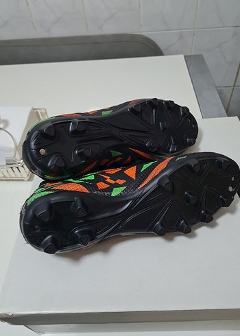 Erkek Çok Renkli Yılan Desenli Spor Ayakkabı krampon - Görsel 6