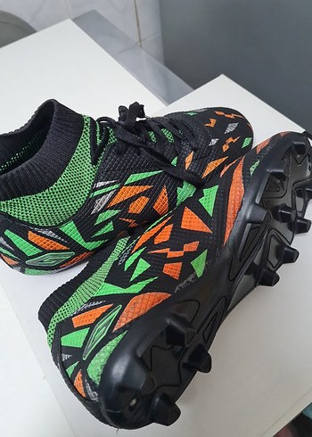 Erkek Çok Renkli Yılan Desenli Spor Ayakkabı krampon - Görsel 7