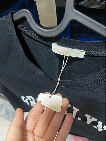 m Beden Etiketli crop