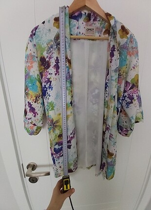 Çiçek Desenli Yazlık Ceket/Kimono