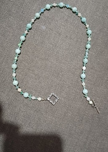 Yıldızlı Altın Renk Zincir Kolye - Görsel 6