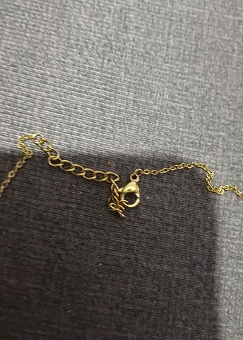 Yıldızlı Altın Renk Zincir Kolye - Görsel 11