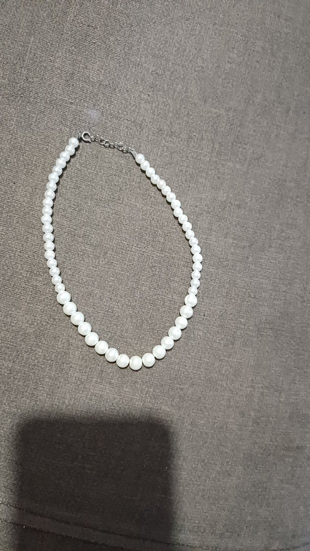 Yıldızlı Altın Renk Zincir Kolye - Görsel 4