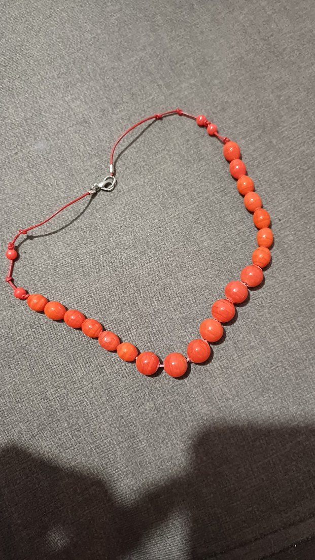 Yıldızlı Altın Renk Zincir Kolye - Görsel 5