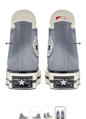 36,5 Beden gri Renk Converse