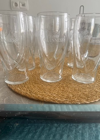 Guinness Logolu Bira Bardakları Seti