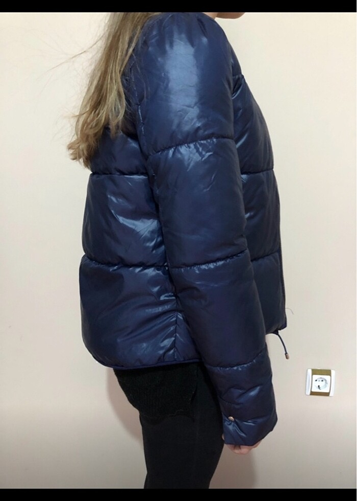 Mango şişme mont - Görsel 4