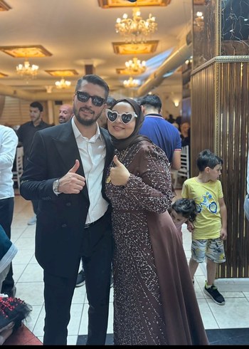 Kuyruklu tesettür abiye - Görsel 4