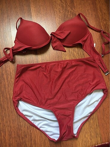 m Beden bordo Renk Bikini