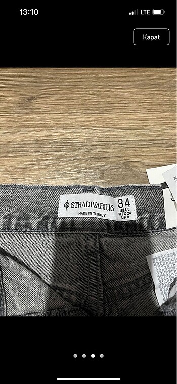 Pantolon jeans