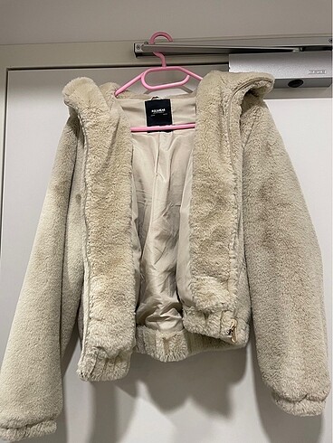Pull and bear pelüş kürk