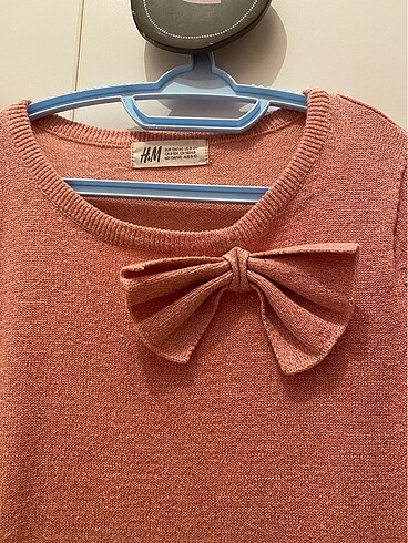 10 Yaş Beden pembe Renk H&M triko elbise
