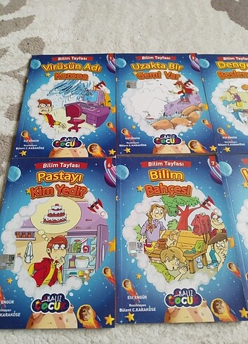 10 adet kitap