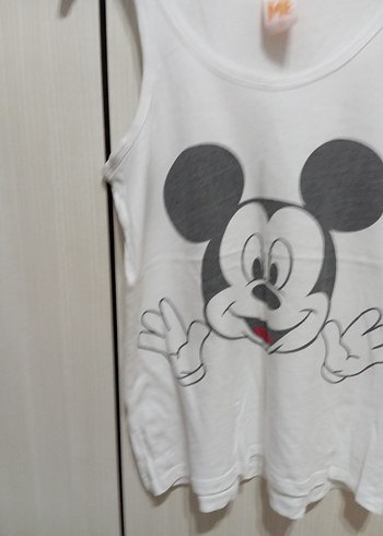 Walt Disney World Beyaz Baskılı Çocuk Atlet
