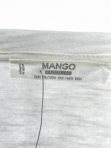 xs Beden beyaz Renk Mango Bluz %70 İndirimli.