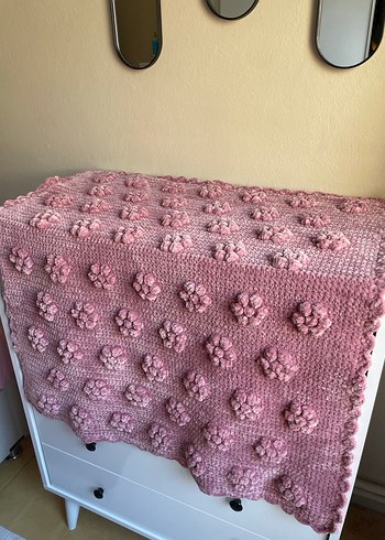 Örme bebek battaniyesi - Görsel 2