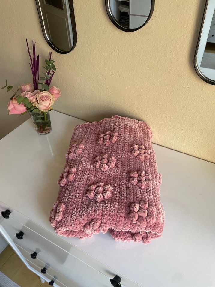 Örme bebek battaniyesi - Görsel 3