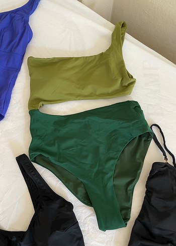 Kadın Çok Renkli Fitted Mayo - Görsel 2