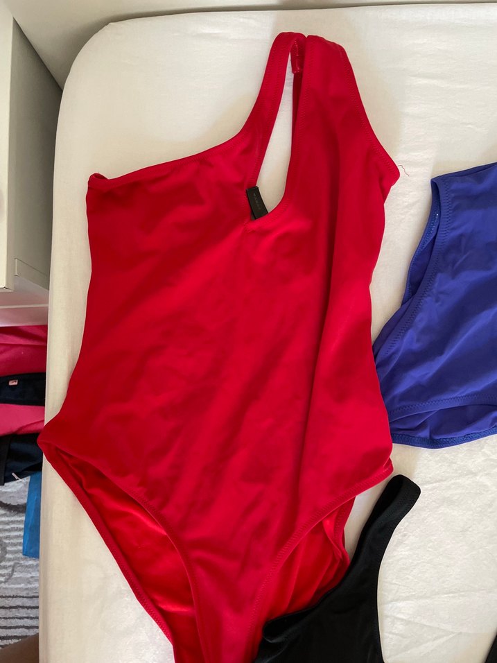 Kadın Çok Renkli Fitted Mayo - Görsel 4