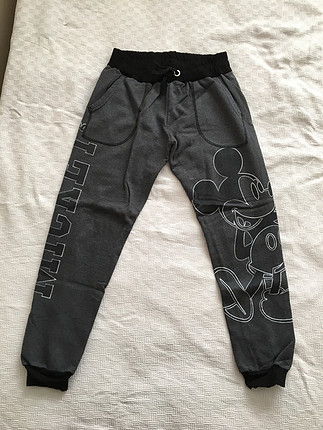 Gri mickey eşofman altı