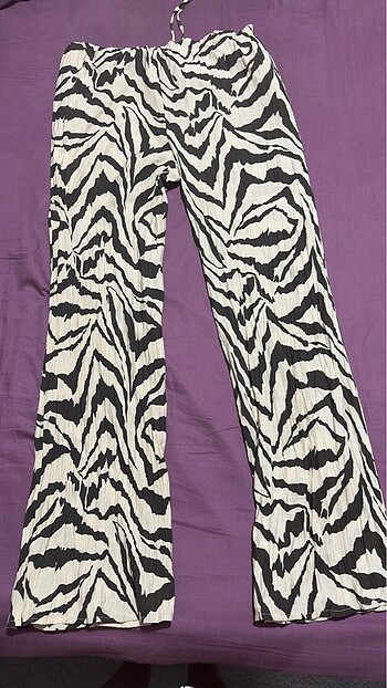 l Beden çeşitli Renk Zara zebra desen pantolon