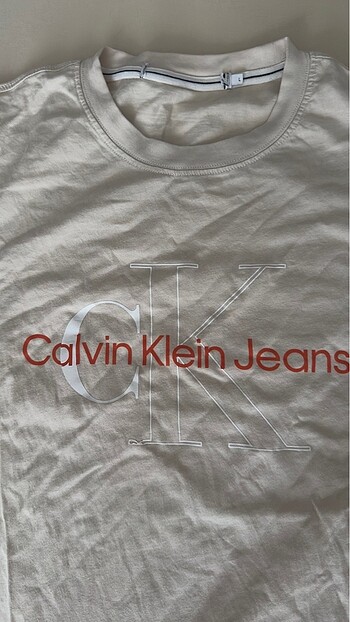 l Beden Calvin Klein bej erkek tshirt