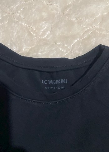 Siyah Kız Çocuk Uzun Kollu Tişört - Görsel 2