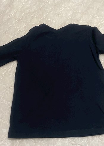 Siyah Kız Çocuk Uzun Kollu Tişört - Görsel 4