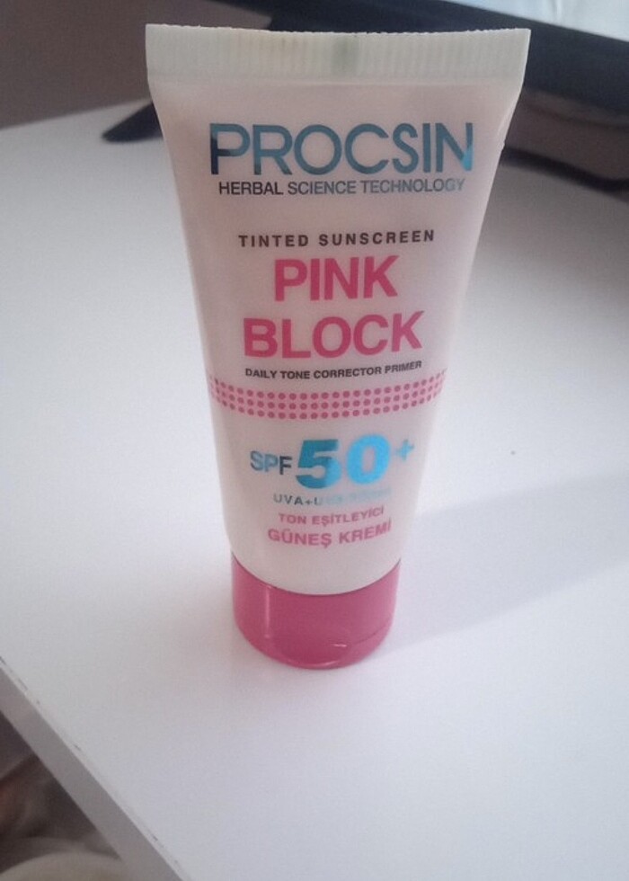 Pembe güneş kremi  - Görsel 2