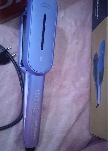 Grundig Mavi Saç Düzleştirici - Görsel 3