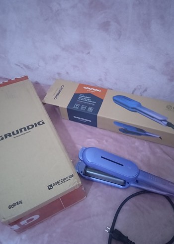 Grundig Mavi Saç Düzleştirici - Görsel 5