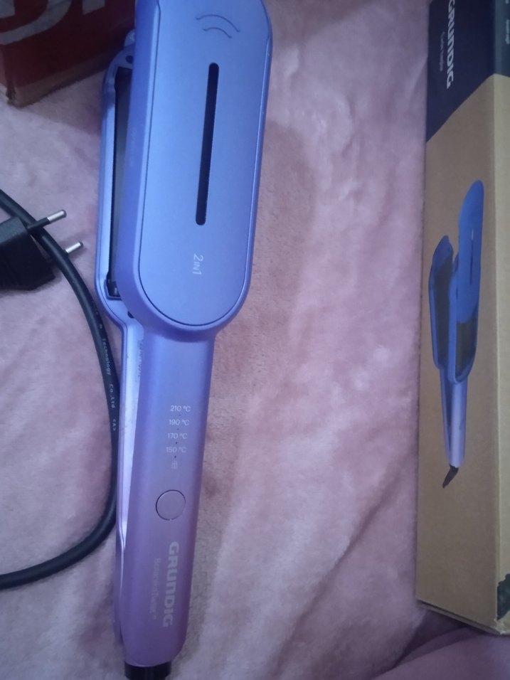 Grundig Mavi Saç Düzleştirici - Görsel 3