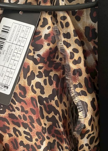 38 Beden Düğmeli Kahverengi Kadın Blazer Ceket