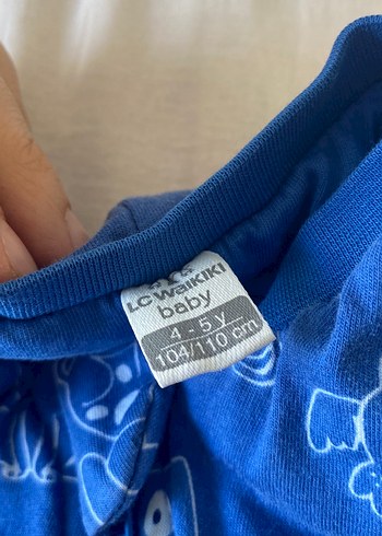 Köpek Desenli Koyu Mavi Bebek Tulum - Görsel 2