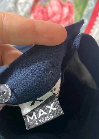 Erkek Çocuk Lacivert Düğmeli Şort - Görsel 2