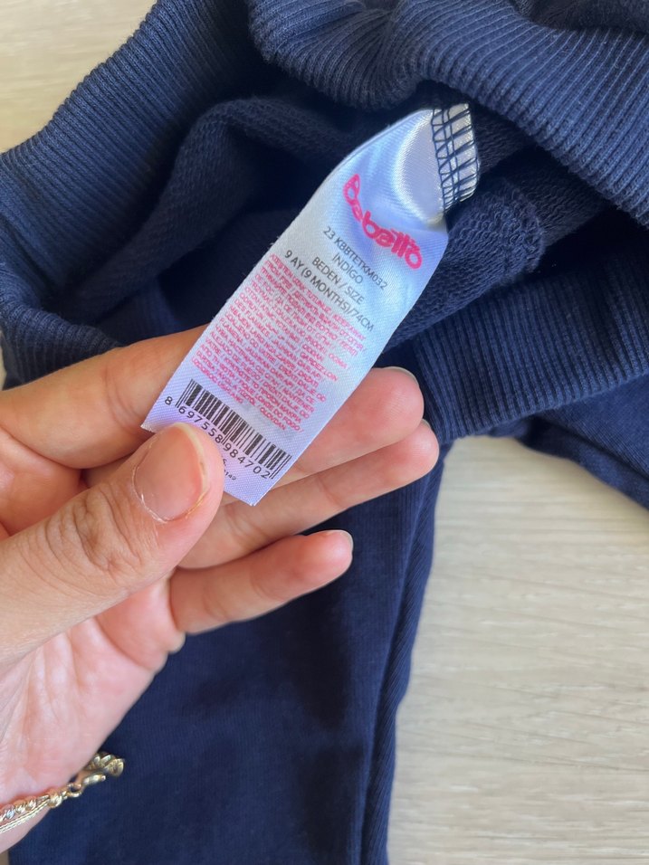 Erkek Çocuk Lacivert Basic Pantolon - Görsel 3