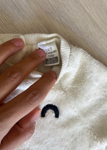 Bebek üst peluş Uzun Kollu Takım - Görsel 3