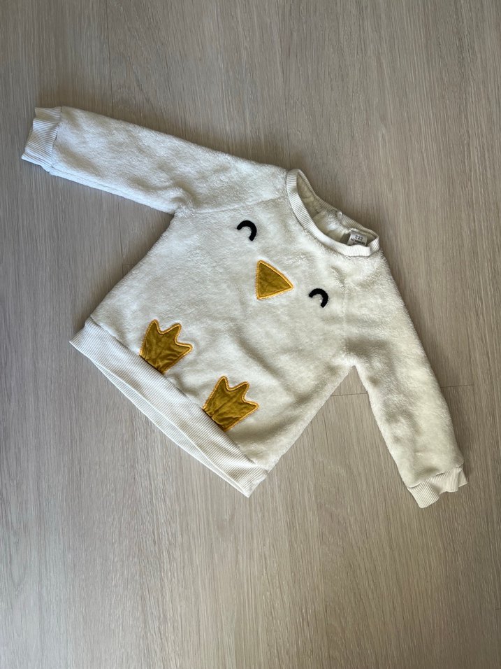 Bebek üst peluş Uzun Kollu Takım - Görsel 2