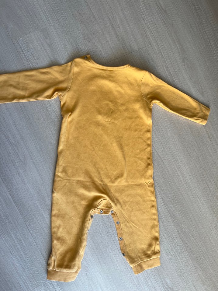 Uzun Kollu Sarı Lion King Bebek Tulum - Görsel 2