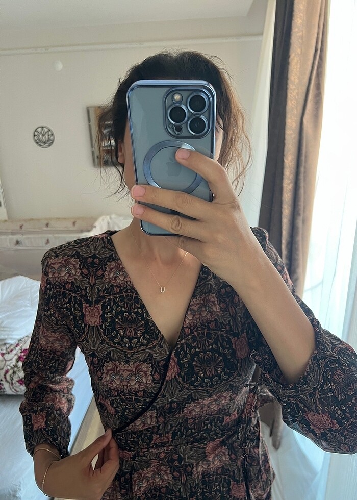 Şifon elbise - Görsel 2