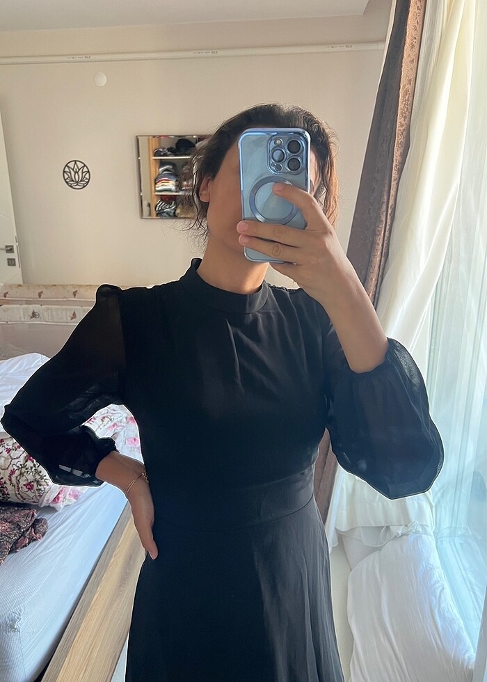 Şifon elbise - Görsel 2