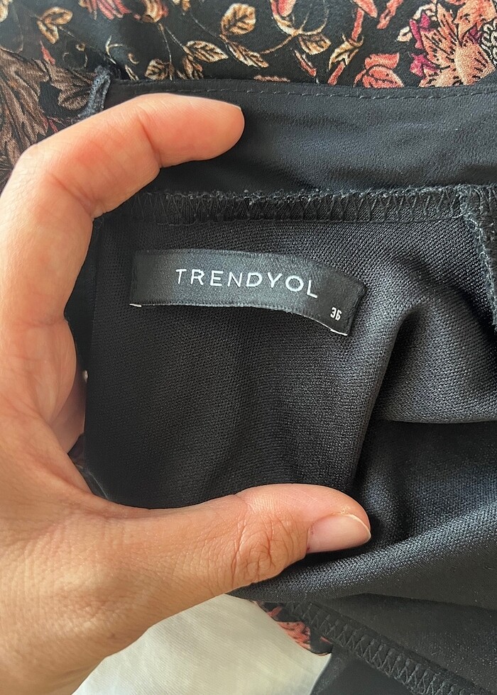 Şifon elbise - Görsel 4