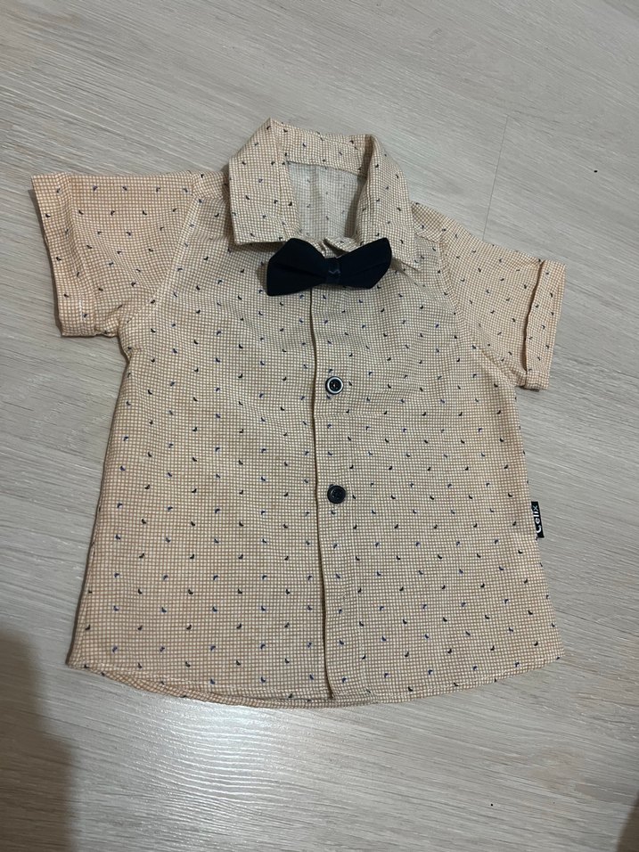 Yavruağzı Kısa Kollu Bebek Takımı - Görsel 3