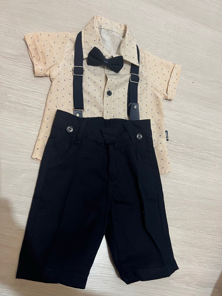 Yavruağzı Kısa Kollu Bebek Takımı - Görsel 2