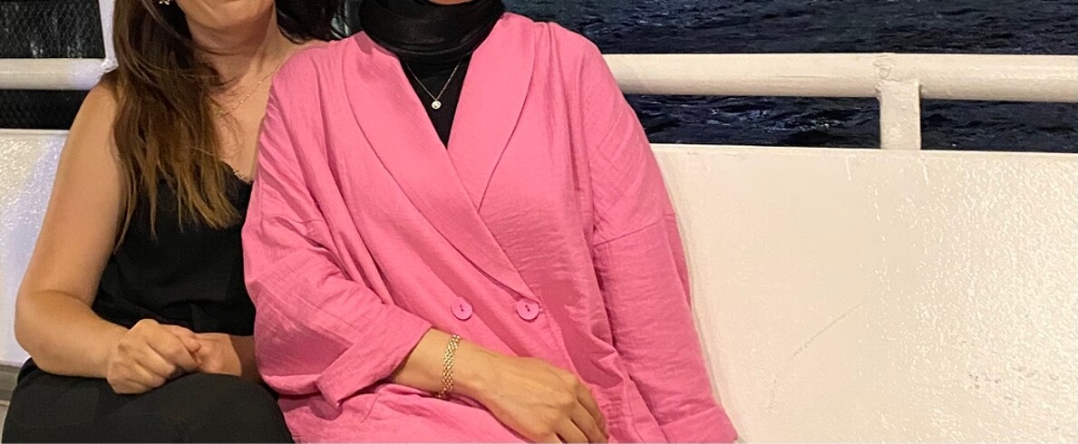 Pembe ceket