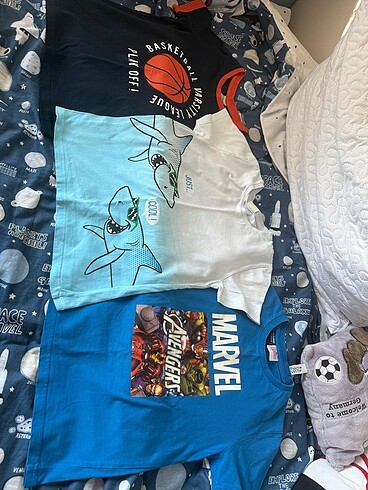 7 Yaş Beden 3 Tshirt