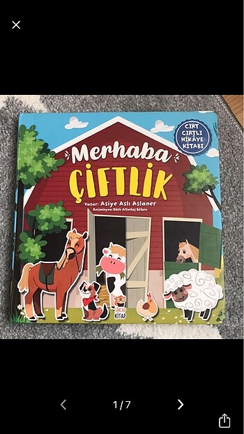 Merhaba Çiftlik Cırtcırtlı kitap