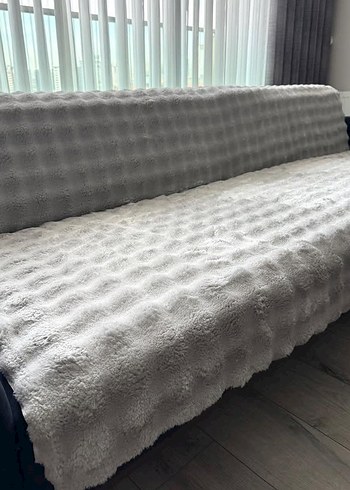 Gri  Yumuşak koltuk örtüsü - Görsel 2