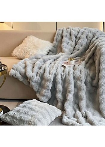 Gri  Yumuşak koltuk örtüsü - Görsel 4